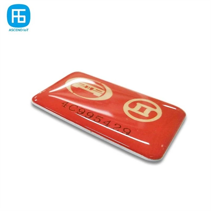 Epoxy nfc card