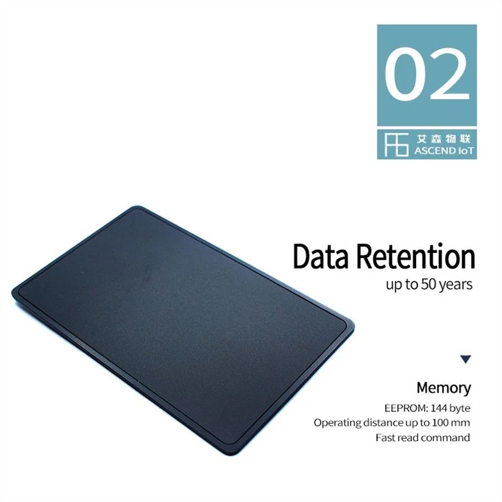 Black Matte Metal NFC Business Card